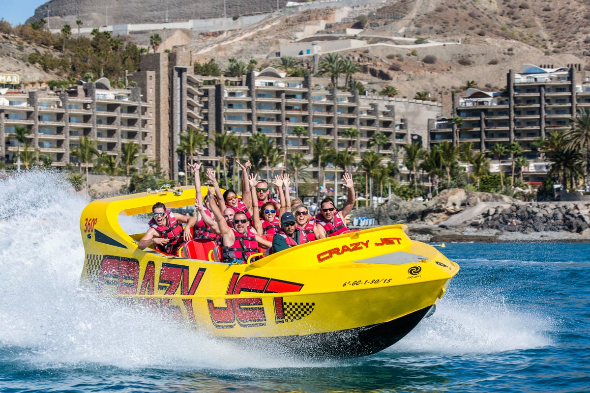 Speed Boat at Anfi del Mar