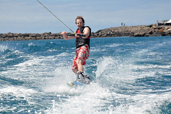 Wakeboarding at Anfi del Mar